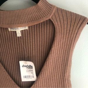 Elegant Charlotte Russe body con dress. BRAND NEW WITH TAGS